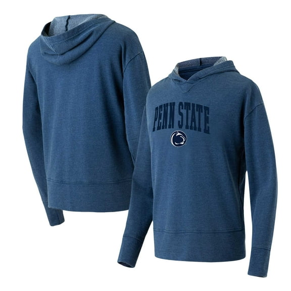Women's Concepts Sport Navy Penn State Nittany Lions Volley Long Sleeve Hoodie Top