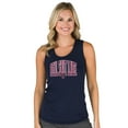thumbnail image 1 of Women's Concepts Sport Navy Real Salt Lake Marathon Racerback Scoop Neck Tank Top, 1 of 1