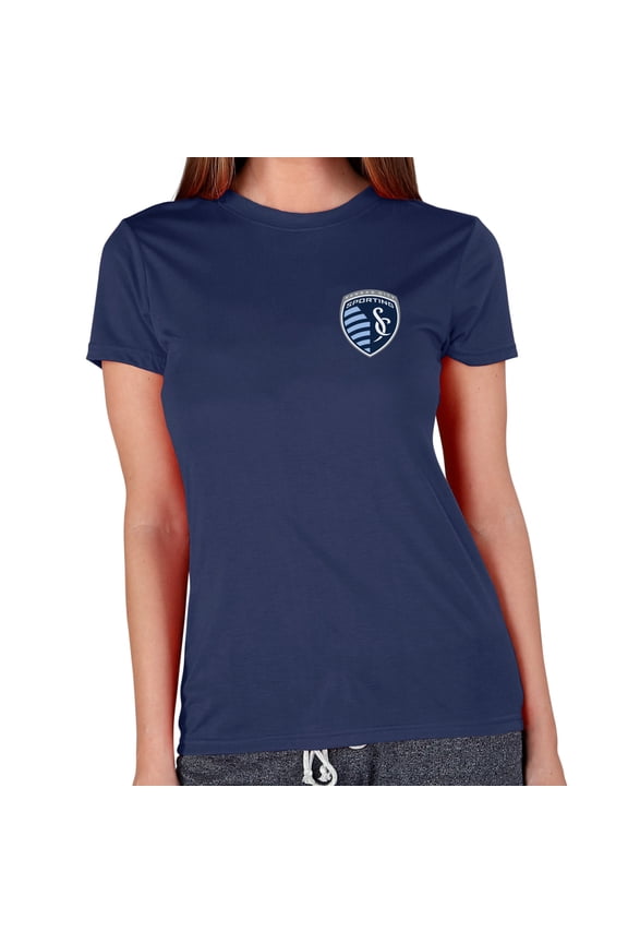 Women's Concepts Sport Navy Sporting Kansas City Marathon Top