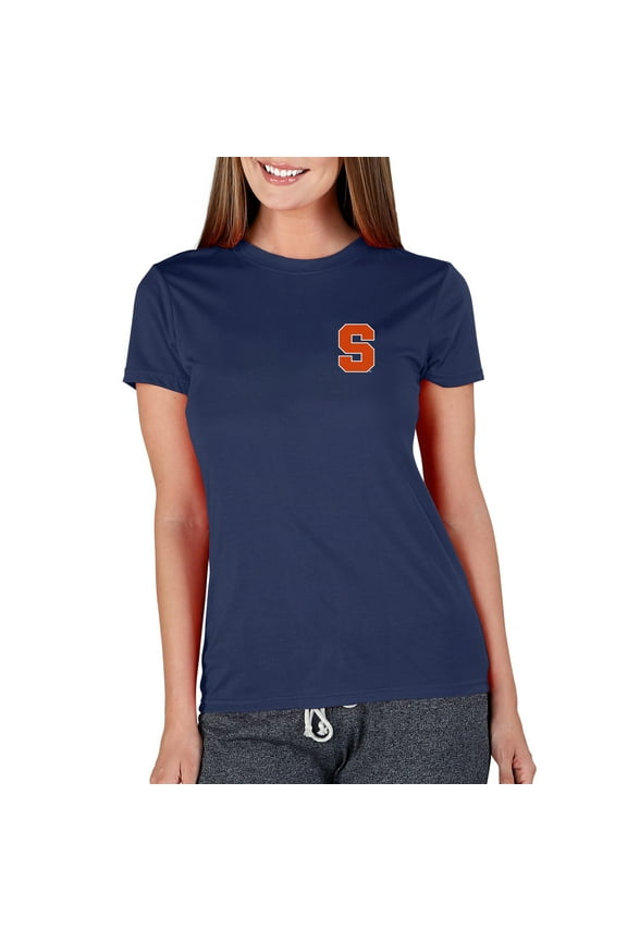 Women's Concepts Sport  Navy Syracuse Orange Marathon Knit Top