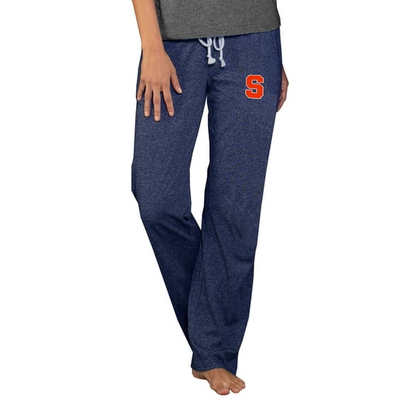 Women's Concepts Sport  Navy Syracuse Orange Quest Knit Lightweight Pants
