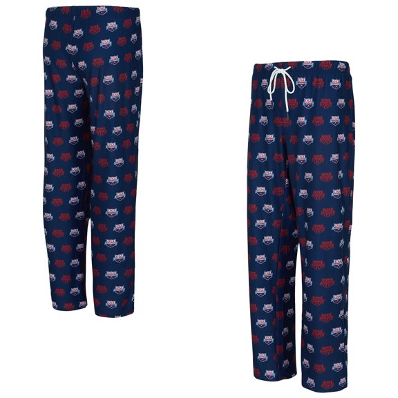 Women's-Concepts Sport Navy USA Swimming Elevation Record All Over Print Pants