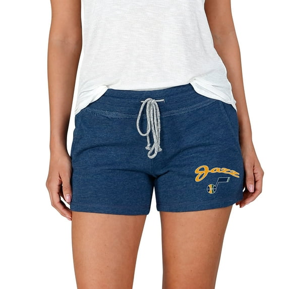 Women's Concepts Sport Navy Utah Jazz Mainstream Terry Shorts