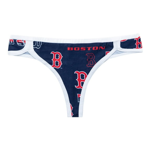Women's Concepts Sport Navy/White Boston Red Sox Breakthrough Thong