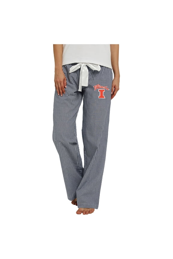 Women's Concepts Sport Navy/White Illinois Fighting Illini Tradition Lightweight Lounge Pants