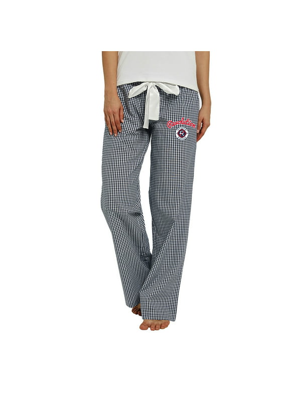 Women's Concepts Sport Navy/White New England Revolution Tradition Woven Pants