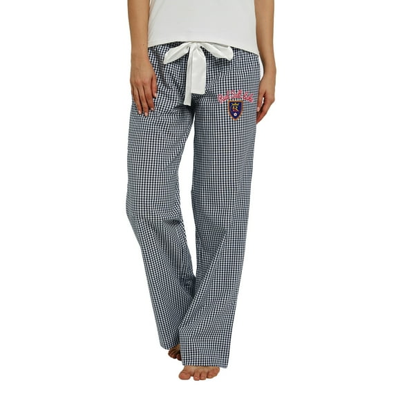 Women's Concepts Sport Navy/White Real Salt Lake Tradition Woven Pants