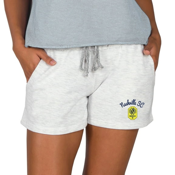 Women's Concepts Sport Oatmeal Nashville SC Mainstream Terry Shorts