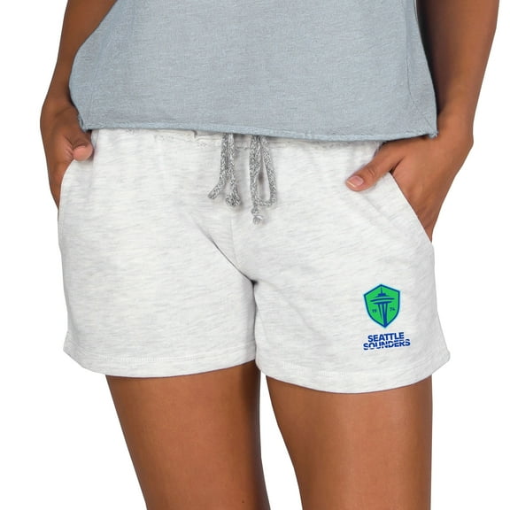 Women's Concepts Sport Oatmeal Seattle Sounders FC Mainstream Terry Shorts