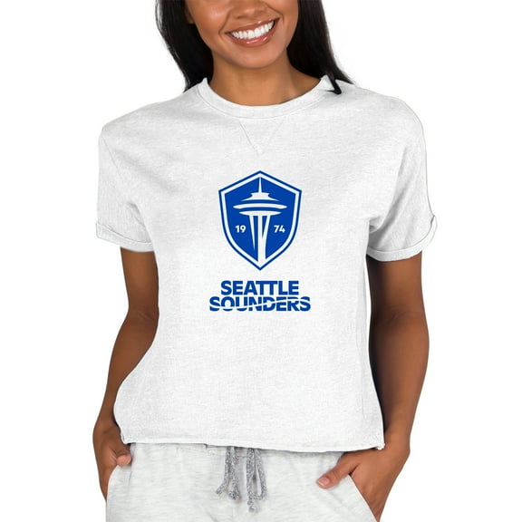 Women's Concepts Sport Oatmeal Seattle Sounders FC Mainstream Terry Top