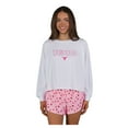 thumbnail image 1 of Women's Concepts Sport Texas Longhorns Lyric Knit Long Sleeve Top & Short Set, 1 of 1