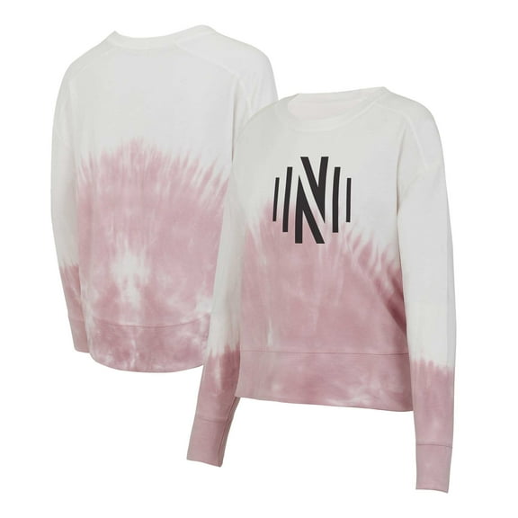 Women's Concepts Sport Pink/White Nashville SC Orchard Tie-Dye Long Sleeve Top