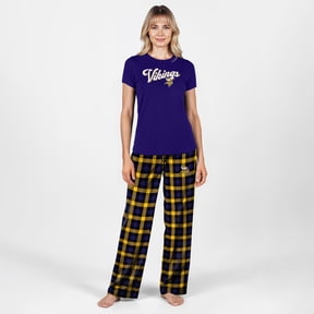 Women's Concepts Sport Purple Minnesota Vikings Highland Sleep Set