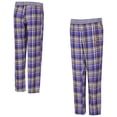 thumbnail image 1 of Women's Concepts Sport  Purple Minnesota Vikings Laney Plaid Tri-Blend Pants, 1 of 3