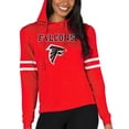 thumbnail image 1 of Women's Concepts Sport  Red Atlanta Falcons Marathon Lightweight Lounge Pullover Hoodie, 1 of 1