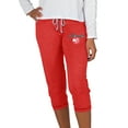 thumbnail image 1 of Women's Concepts Sport Red Atlanta Hawks Quest Knit Capri Pants, 1 of 1