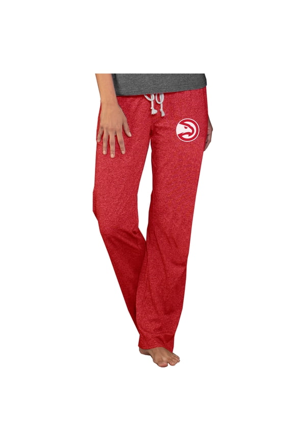 Women's Concepts Sport Red Atlanta Hawks Quest Knit Lounge Pants