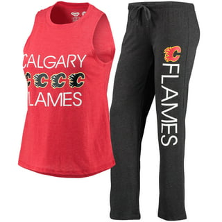 Women's Calgary Flames Concepts Sport Heather Gray Tri-Blend