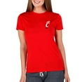 thumbnail image 1 of Women's Concepts Sport  Red Cincinnati Bearcats Marathon Knit Top, 1 of 1
