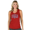 thumbnail image 1 of Women's Concepts Sport Red FC Dallas Marathon Racerback Scoop Neck Tank Top, 1 of 1