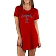 thumbnail image 1 of Women's Concepts Sport Red Los Angeles Angels Marathon Knit Nightshirt, 1 of 1