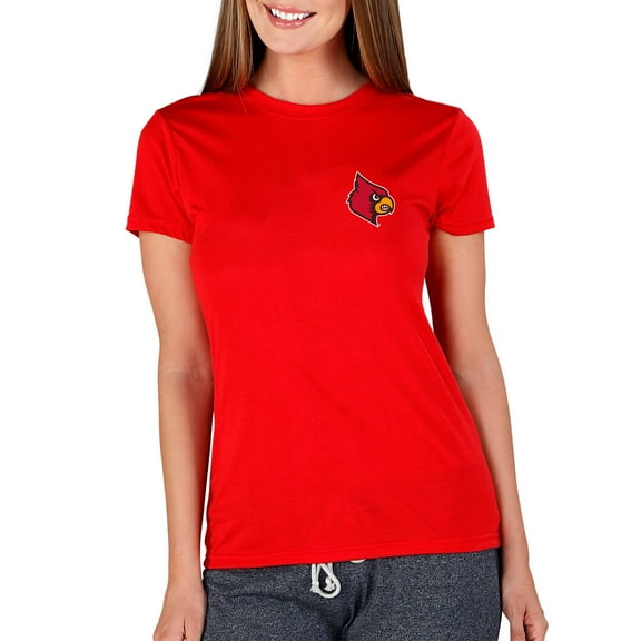 Women's Concepts Sport  Red Louisville Cardinals Marathon Knit Top