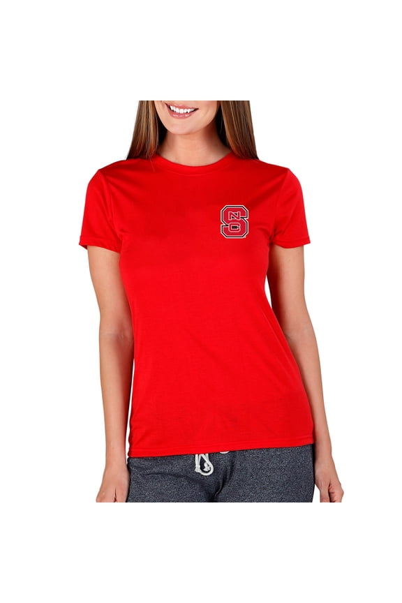 Women's Concepts Sport Red NC State Wolfpack Marathon Knit Top
