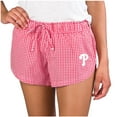 thumbnail image 1 of Women's Concepts Sport Red Philadelphia Phillies Tradition Woven Shorts, 1 of 1