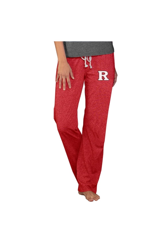 Women's Concepts Sport  Red Rutgers Scarlet Knights Quest Knit Lightweight Pants