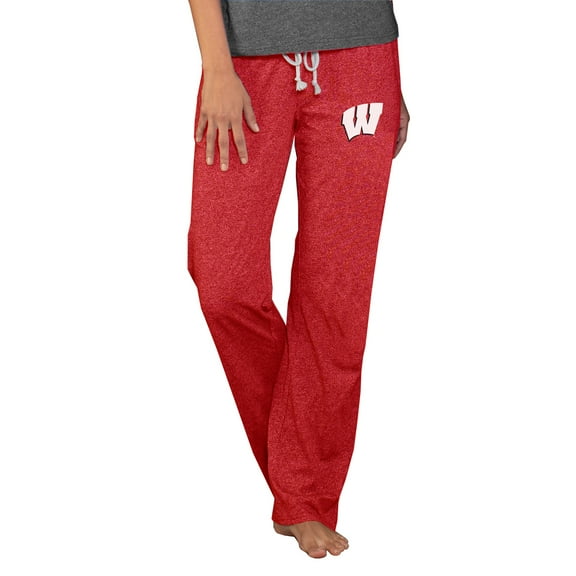 Women's Concepts Sport  Red Wisconsin Badgers Quest Knit Lightweight Pants