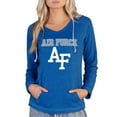 thumbnail image 1 of Women's Concepts Sport Royal Air Force Falcons Mainstream Lightweight Terry Pullover Hoodie, 1 of 1