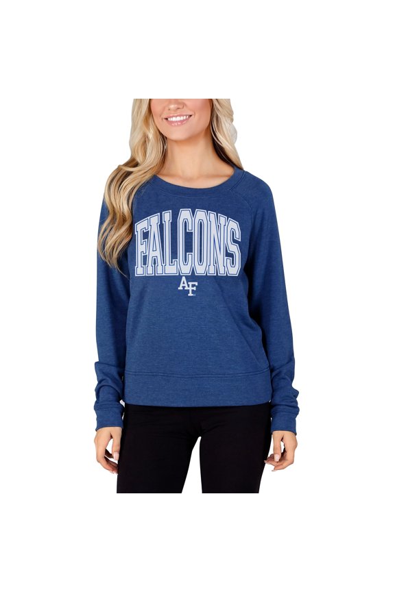 Women's Concepts Sport Royal Air Force Falcons Mainstream Terry Long Sleeve Top