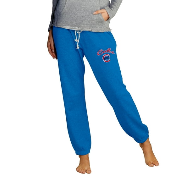 Women's Concepts Sport Royal Chicago Cubs Mainstream Knit Jogger Pants