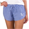 thumbnail image 1 of Women's Concepts Sport Royal Kansas City Royals Tradition Woven Shorts, 1 of 1