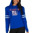 thumbnail image 1 of Women's Concepts Sport  Royal New York Giants Marathon Lightweight Lounge Pullover Hoodie, 1 of 1