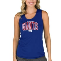 Women's Concepts Sport Royal New York Giants Marathon Racer Back Tank Top