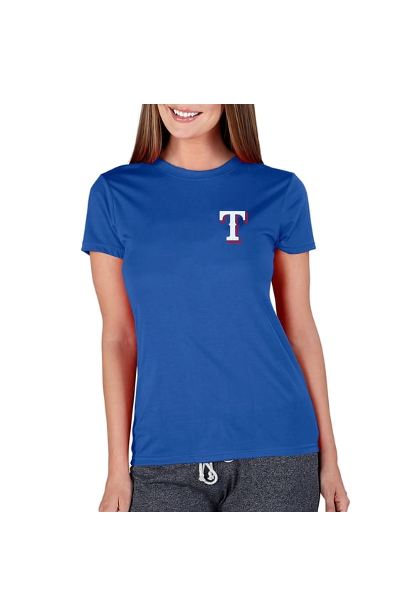 Women's Concepts Sport Royal Texas Rangers Marathon Knit Top