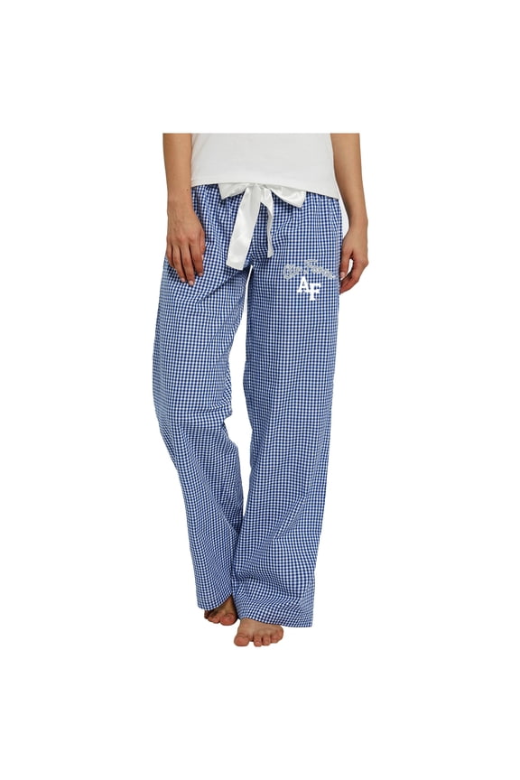 Women's Concepts Sport Royal/White Air Force Falcons Tradition Lightweight Lounge Pants