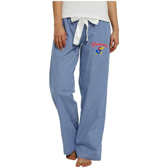 Women's Concepts Sport Royal/White Kansas Jayhawks Tradition Lightweight Lounge Pants