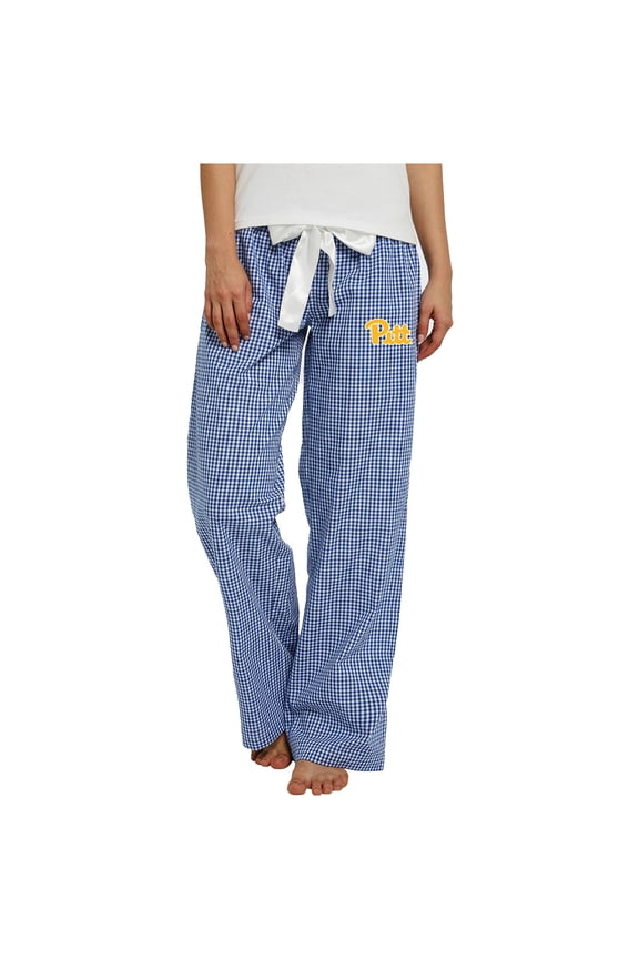 Women's Concepts Sport Royal/White Pitt Panthers Tradition Lightweight Lounge Pants