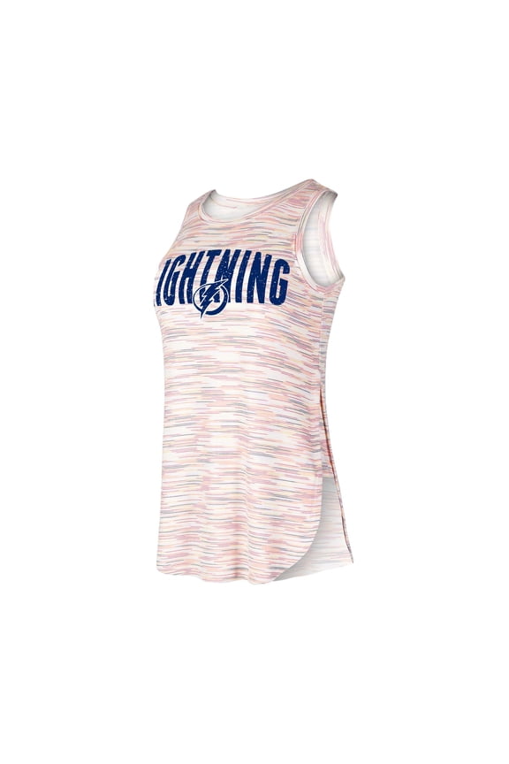 Women's Concepts Sport Tampa Bay Lightning Sunray Multicolor Tri-Blend Tank Top