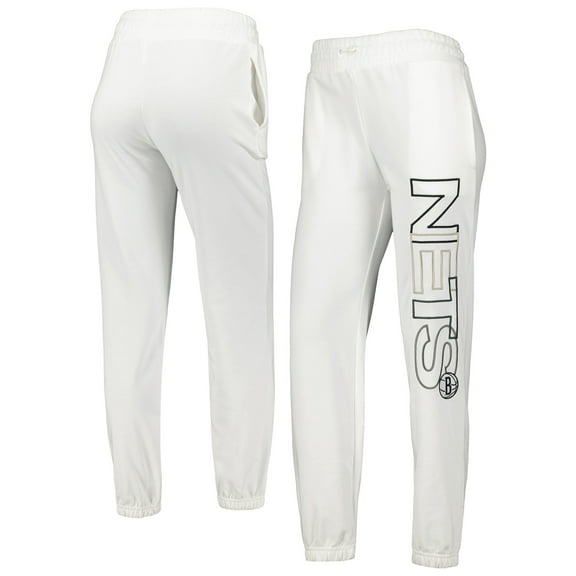 Women's Concepts Sport White Brooklyn Nets Sunray Pants