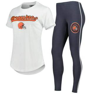 Women's Concepts Sport Charcoal Cleveland Browns Resurgence Waffle