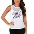 thumbnail image 1 of Women's Concepts Sport White Chicago Cubs Infuse Tank Top, 1 of 1