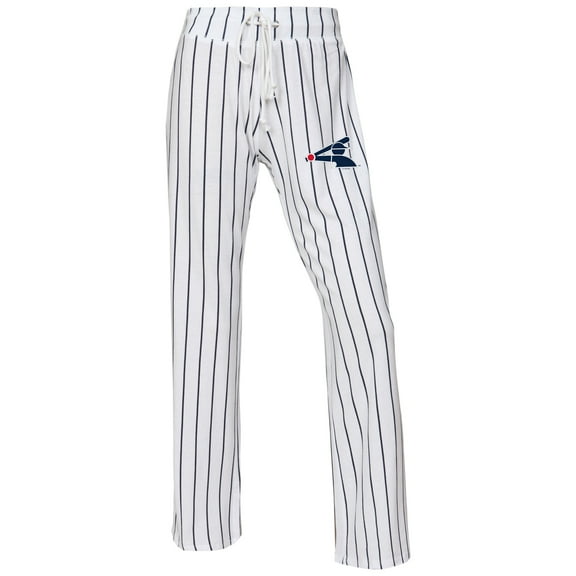Women's Concepts Sport White Chicago White Sox Vigor Pinstripe Sleep Pant