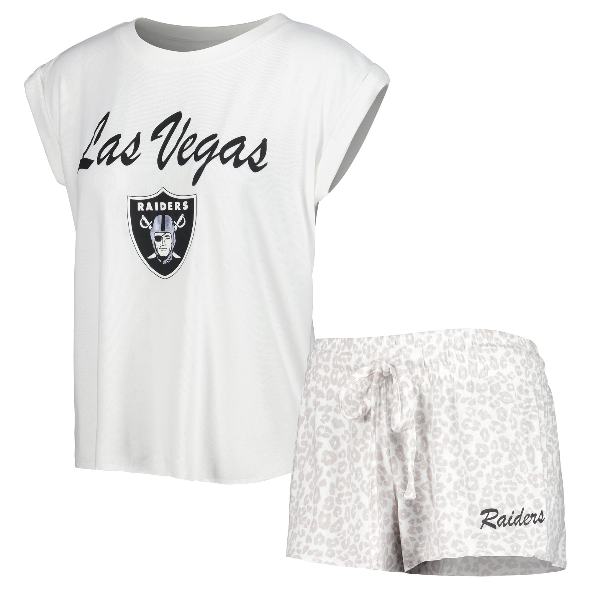 Fanatics NFL LAS VEGAS RAIDERS ESSENTIALS SHORT - Sports shorts - black 