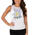 thumbnail image 1 of Women's Concepts Sport White Pittsburgh Pirates Infuse Tank Top, 1 of 1