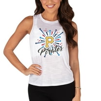 Women's Concepts Sport White Pittsburgh Pirates Infuse Tank Top