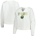 thumbnail image 1 of Women's Concepts Sport  White Portland Timbers Sunray Notch Neck Long Sleeve Top, 1 of 3