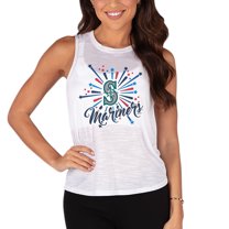 Women's Concepts Sport White Seattle Mariners Infuse Tank Top